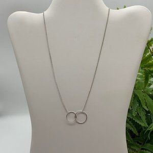 Double Circle Necklace
